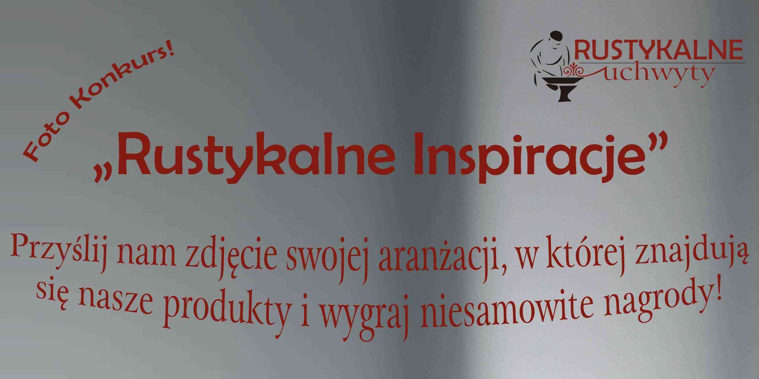 KONKURS RUSTYKALNE INSPIRACJE